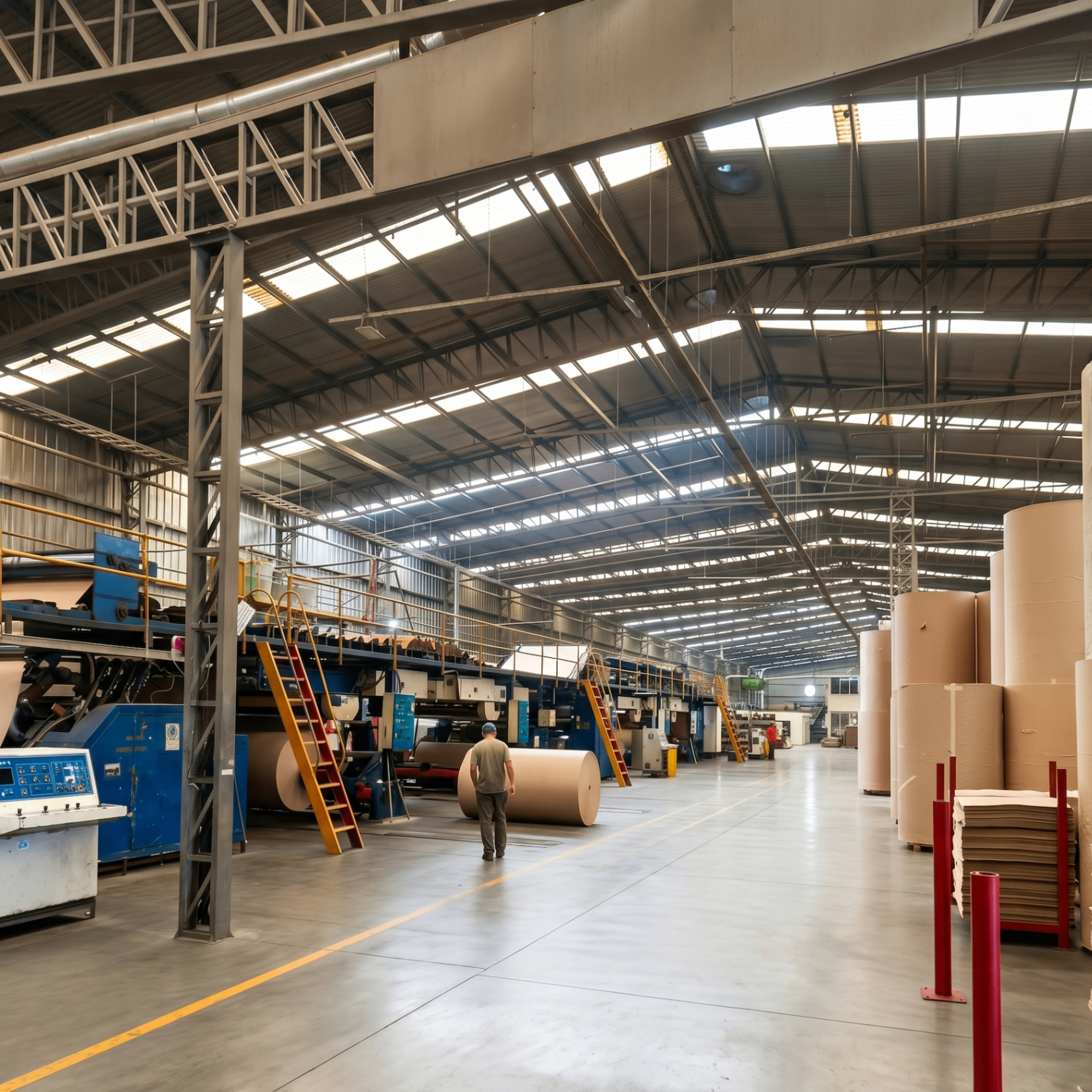 Planta industrial Papelera Santa Ángela